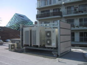 エアコン室外機 騒音対策