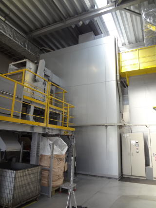 破砕機 防音工事