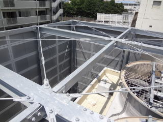 和歌山県の屋上防音壁