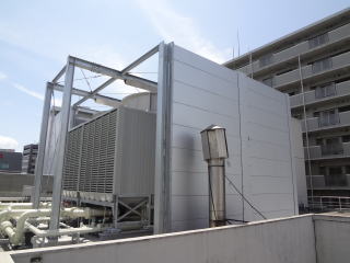新潟県　屋外　防音壁